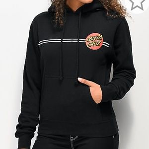NWOT Santa Cruz Classic Dot Hoodie